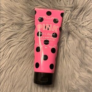 Pink Victoria’s Secret bold and playful!